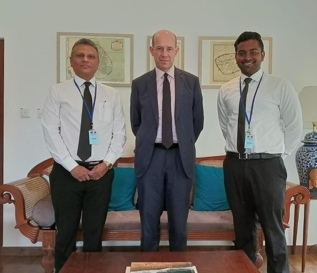Discussion with His Excellency Jean-François Pactet