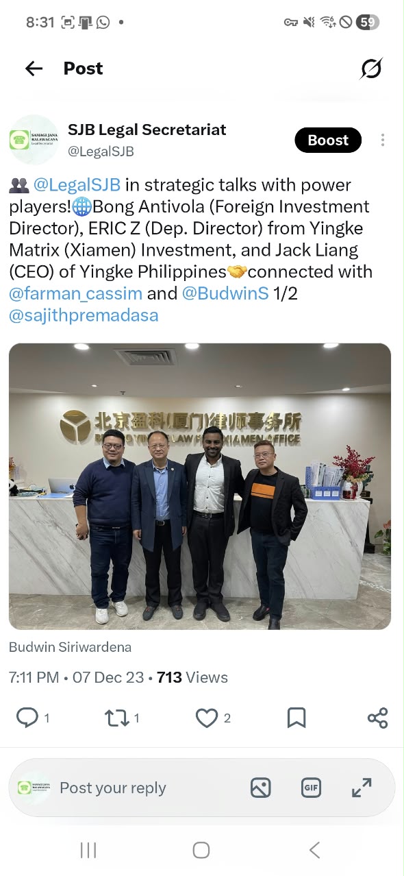 Meeting with Yingke representatives in Xiamen